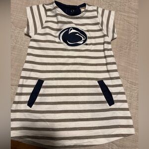 Penn State Striped Dress toddler